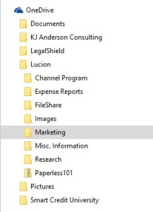Windows Folder Structure View