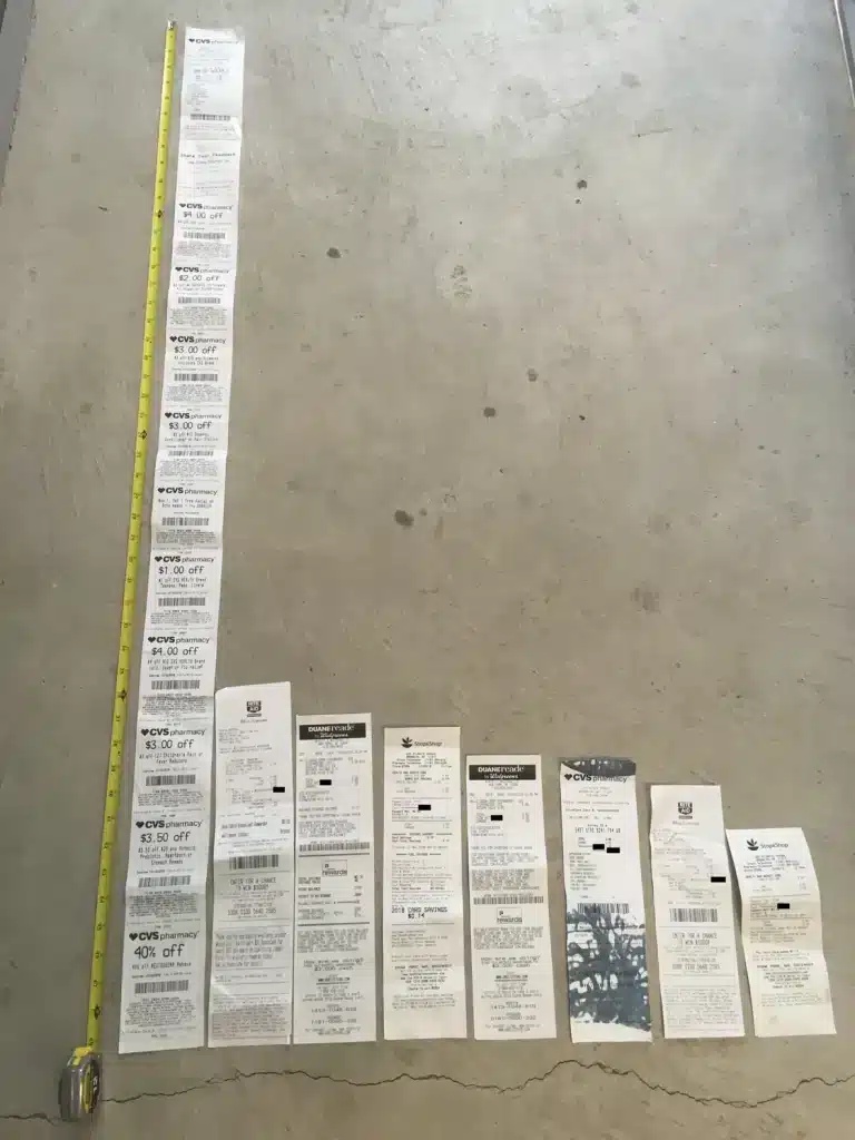 Receipts come in all shapes and sizes, whether digital or physical